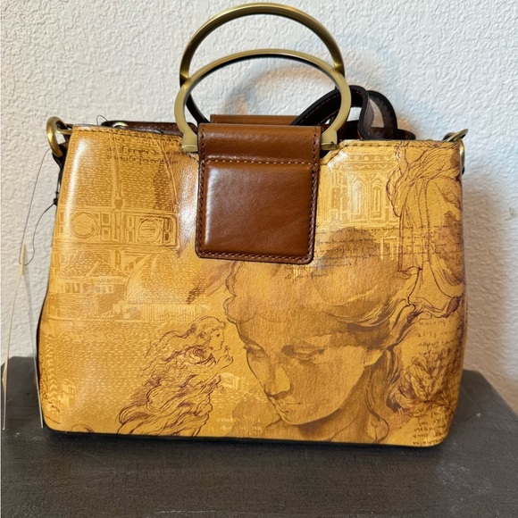 Patricia Nash Italian sketchbook empoli top handle satchel bag - Picture 1 of 13